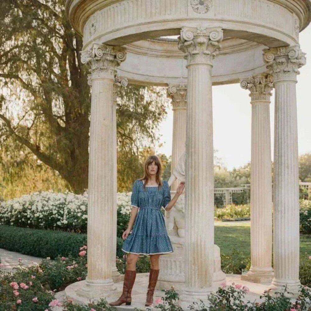 Christy Dawn The Berkley Dress | Lapis Aster Garden - Picture 3 of 7